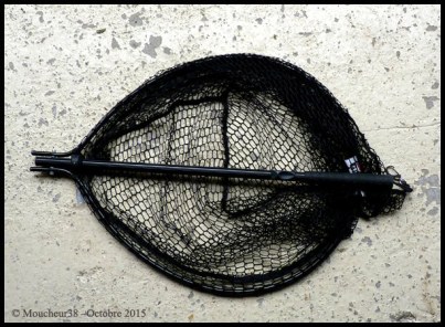 épuisette grand manche