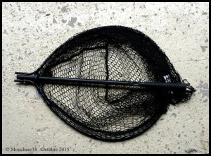 épuisette grand manche