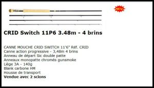 Capture canne mouche